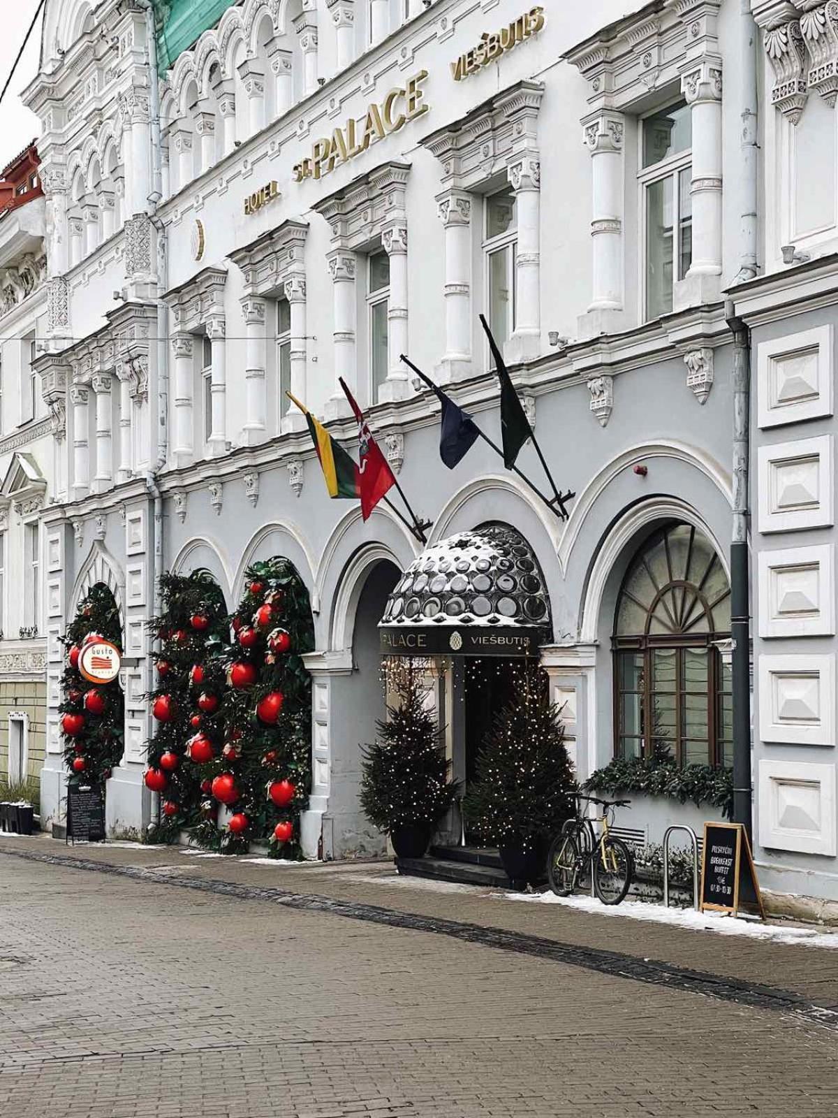 St Palace Hotel Vilnius Exterior foto